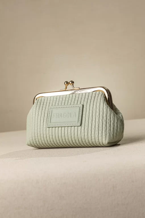 Κερματοθηκη Πορτοφολάκι με Στόμιο Πράσινο PC03-S