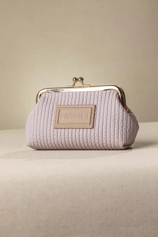 Κερματοθηκη Πορτοφολάκι με Στόμιο Ροζ PC03-S