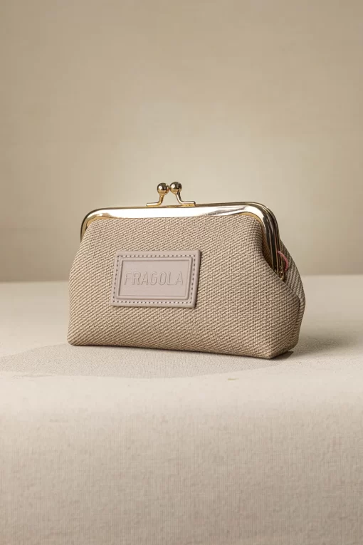 Κερματοθήκη πορτοφολάκι PC03-T-apricot