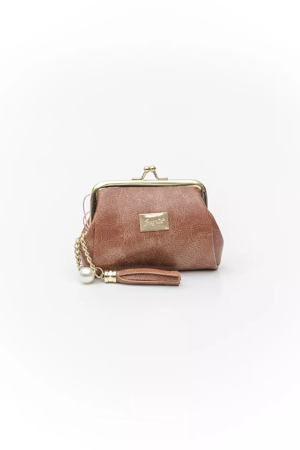 Fragola Κερματοθήκη Πορτοφολάκι Με Στόμιο PC05-light-brown-vintage