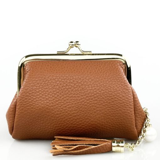 Fragola Κερματοθήκη Πορτοφολάκι Με Στόμιο PC05-brown