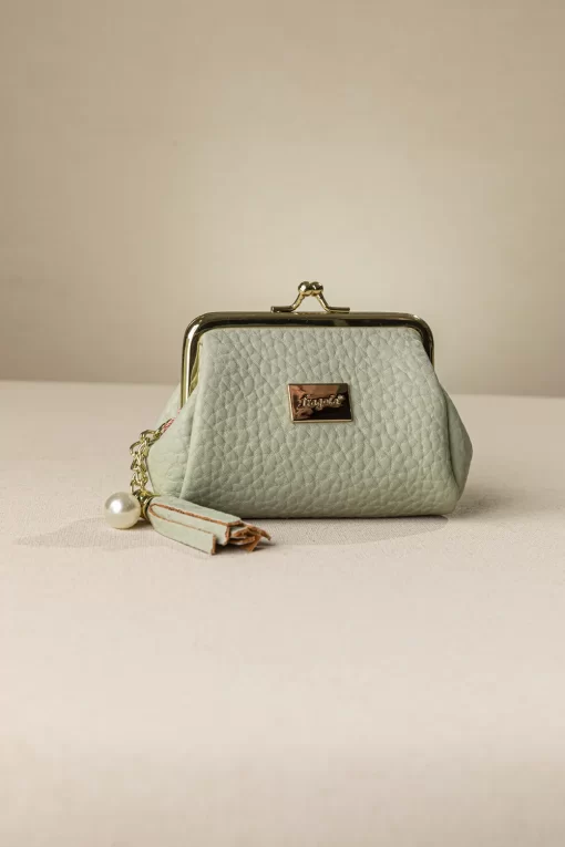 Κερματοθήκη Πορτοφολάκι με Στόμιο Ανοιχτό Πράσινο PC05-F