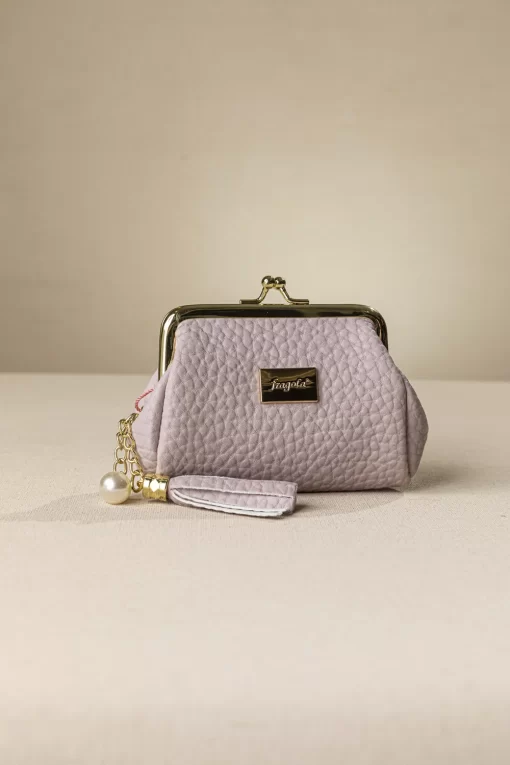 Κερματοθήκη Πορτοφολάκι με Στόμιο Ανοιχτό Ροζ PC05-F