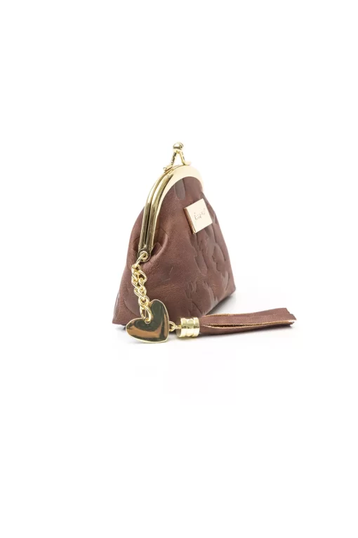 Κερματοθήκη πορτοφολάκι με στόμιο PC08-1CR-cognac-creatures