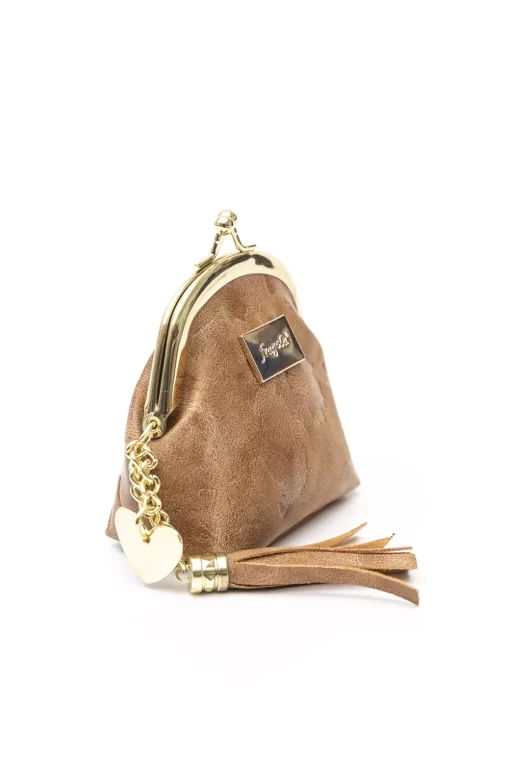 Fragola Κερματοθήκη Πορτοφολάκι Με Στόμιο PC08-1CR-light-brown-creatures