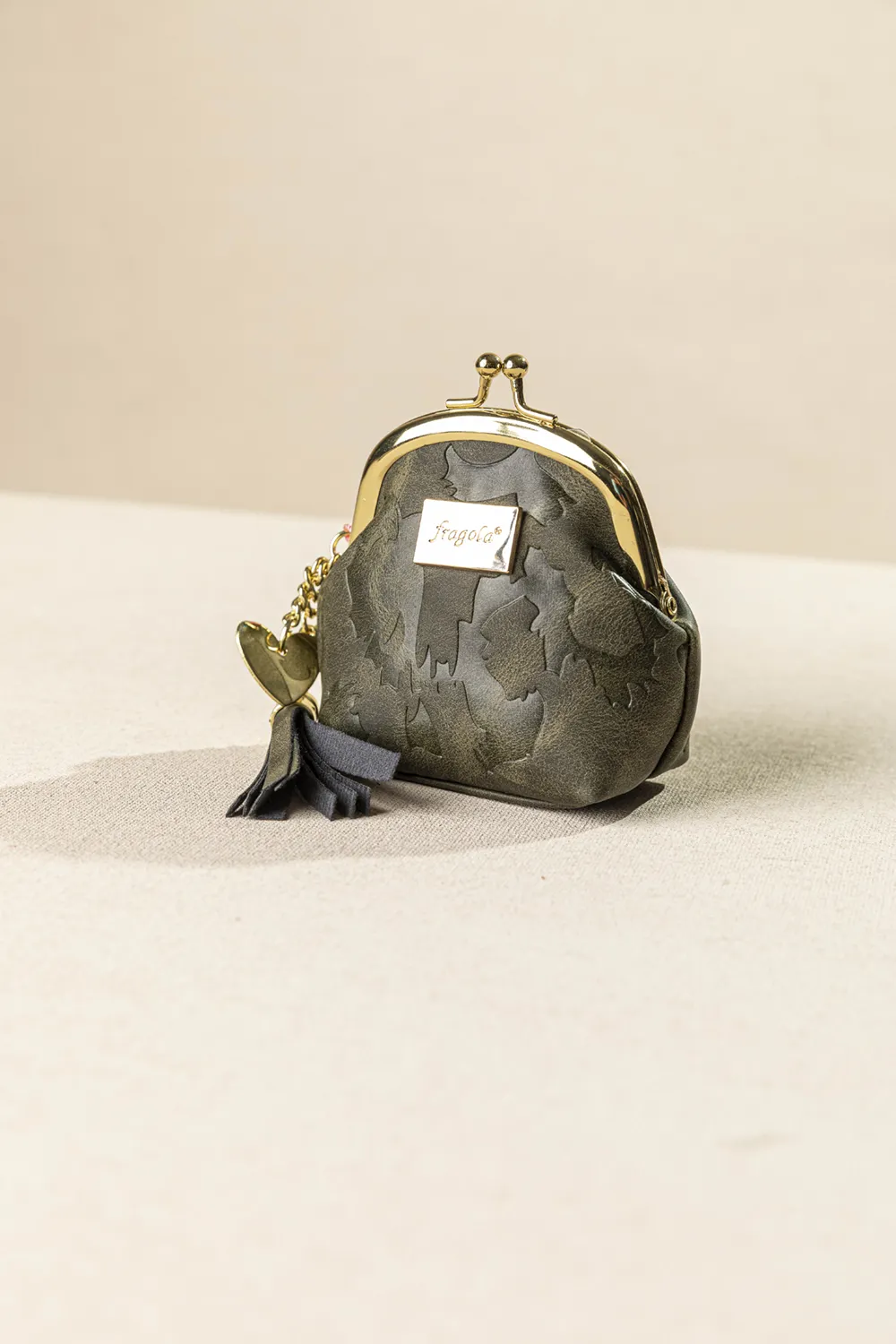 Fragola Κερματοθήκη Πορτοφολάκι Με Στόμιο PC08-1CR-olive-creatures