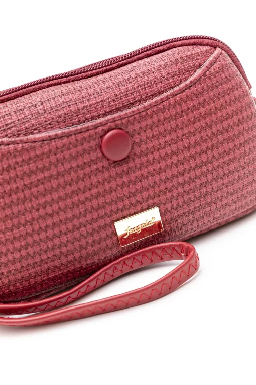 Fragola Τσάντακι χιαστί μέσης PC105-1 Red plexis