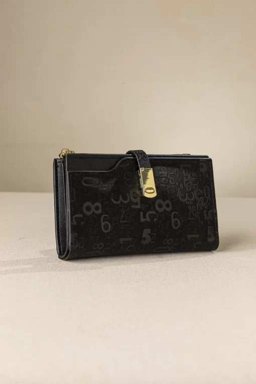 Γυναικείο Πορτοφόλι Συνθετικό Μαύρο Fragola PC335