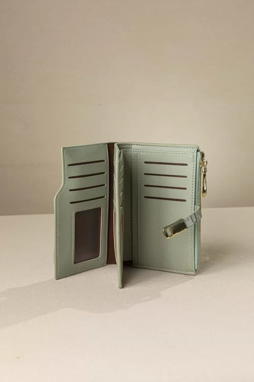 Γυναικείο Πορτοφόλι Συνθετικό Πράσινο Fragola PC335