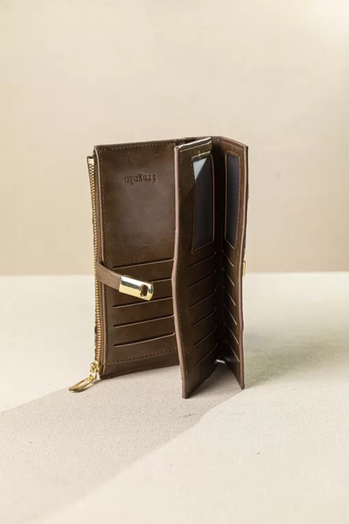 Fragola Μεγάλο Πορτοφόλι PC336-beige-snake