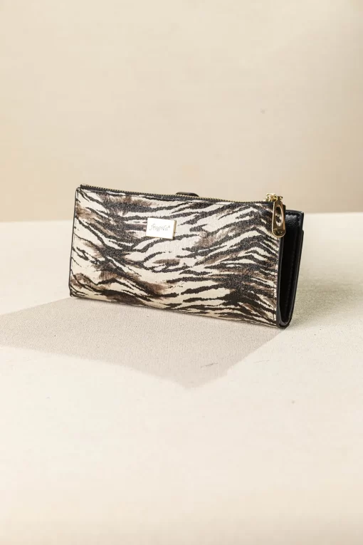 Μεγάλο πορτοφόλι PC336-beige-tiger