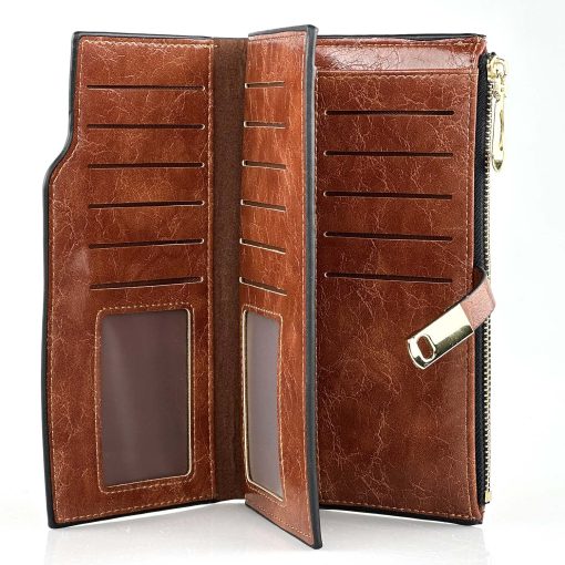 Γυναικείο Πορτοφόλι Συνθετικό Κονιάκ Fragola PC336