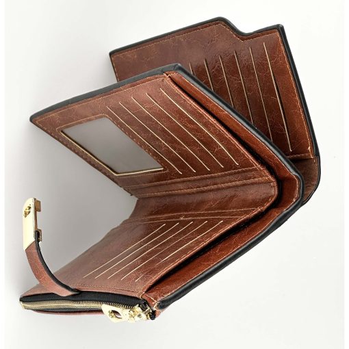 Γυναικείο Πορτοφόλι Συνθετικό Κονιάκ Fragola PC336