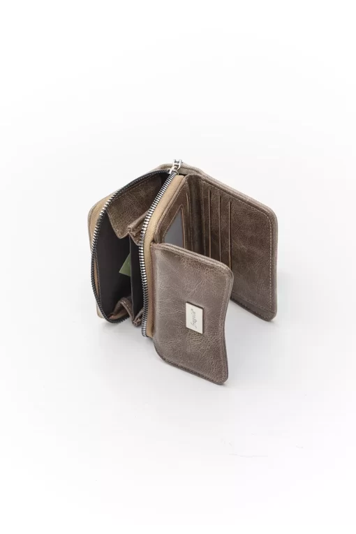 Fragola Μικρό Πορτοφόλι Με Καπάκι PC386-beige-jean