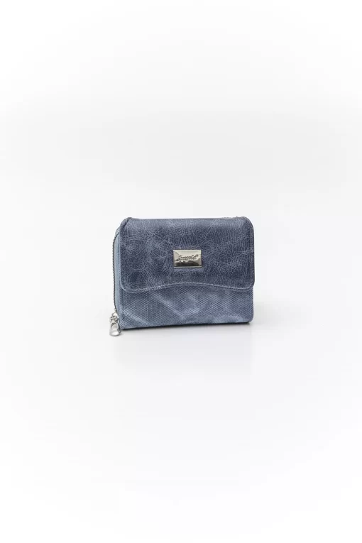 Fragola Μικρό Πορτοφόλι Με Καπάκι PC386-blue-jean