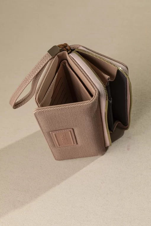 Γυναικείο Πορτοφόλι Συνθετικό Ροζ Fragola PC393-T