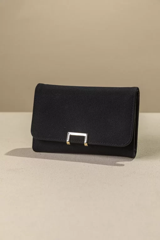 Γυναικείο Πορτοφόλι Συνθετικό Μαύρο Fragola PC399