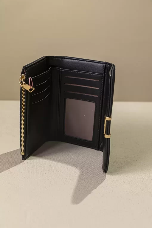 Γυναικείο Πορτοφόλι Συνθετικό Μαύρο Fragola PC399