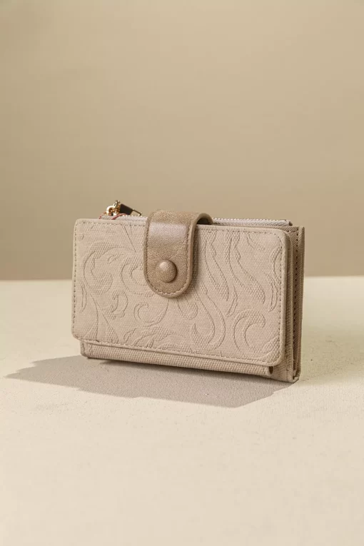 Γυναικείο Πορτοφόλι Συνθετικό Fragola PC400ART Εκρού