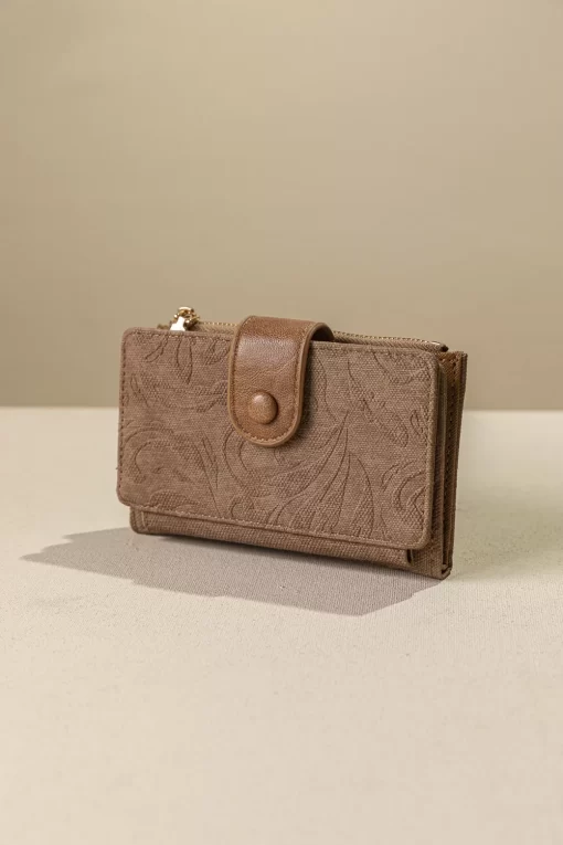 Γυναικείο Πορτοφόλι Συνθετικό Fragola PC400ART Καφέ