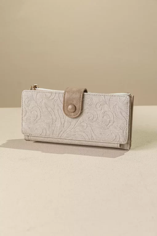 Γυναικείο Πορτοφόλι Συνθετικό Fragola PC401ART Μπεζ