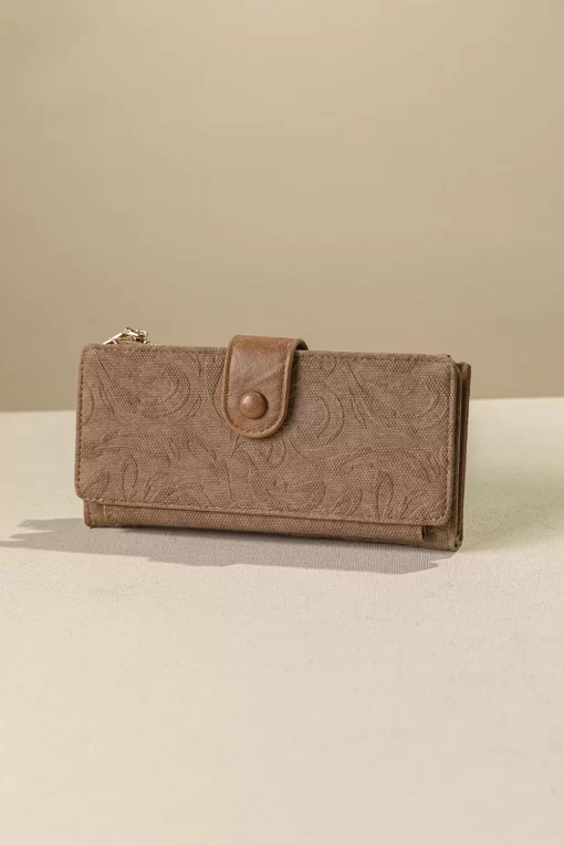 Γυναικείο Πορτοφόλι Συνθετικό Fragola PC401ART Καφέ