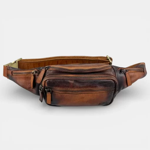 Δερμάτινο Τσαντάκι Μέσης RCM Ταμπα R753