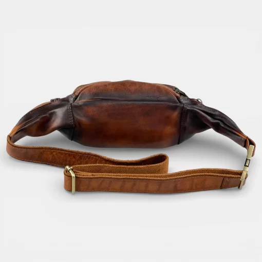 Δερμάτινο Τσαντάκι Μέσης RCM Ταμπα R753