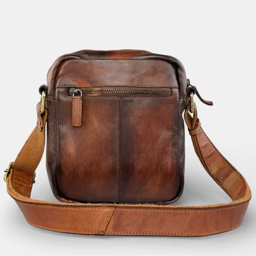 Δερμάτινη Ανδρική Τσάντα Ώμου RCM Ταμπα R780