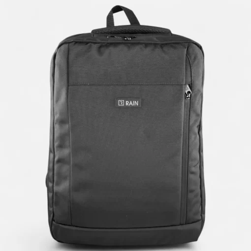 Επαγγελματικό Υφασμάτινο Σακίδιο Πλάτης Rain με Θήκη Laptop 15,4″ RBP1030 RBP1030BLACK