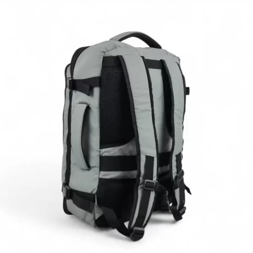 Επαγγελματικό Υφασμάτινο Σακίδιο Πλάτης Rain Γκρι με Θήκη Laptop 15,4″ RBP1060