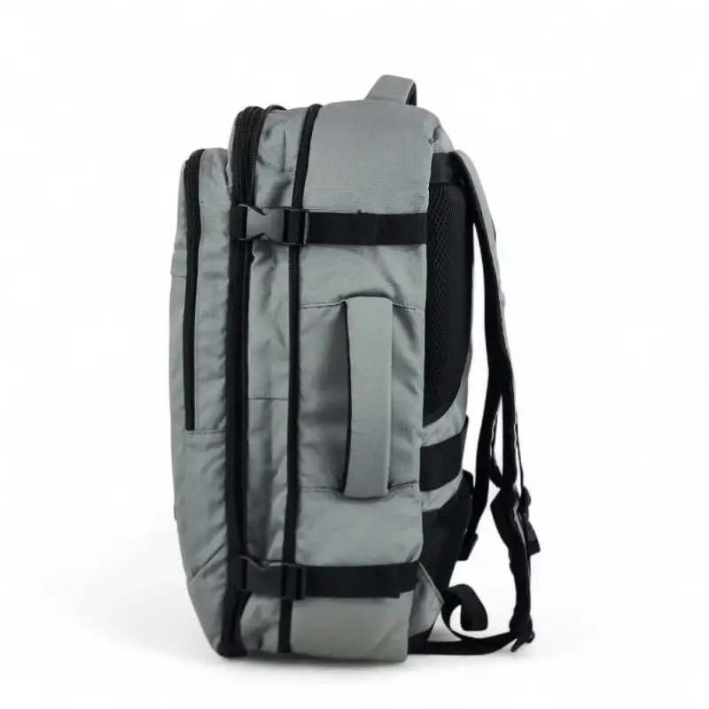 Επαγγελματικό σακίδιο πλάτης Rain γκρι αδιάβροχο με θήκη laptop και επέκταση χώρου RBP1060