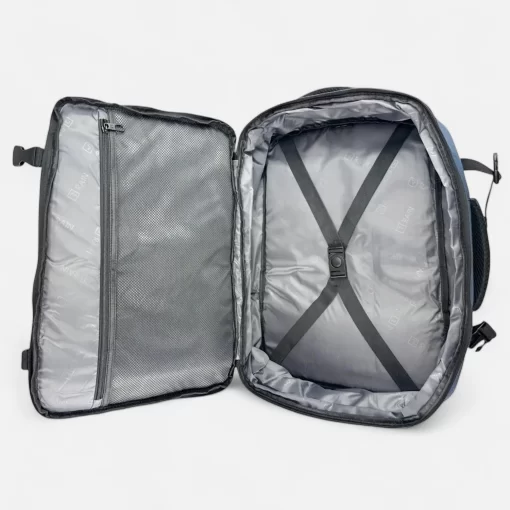 Επαγγελματικό Υφασμάτινο Σακίδιο Πλάτης Rain Γκρι με Θήκη Laptop 15,4″ RBP1060