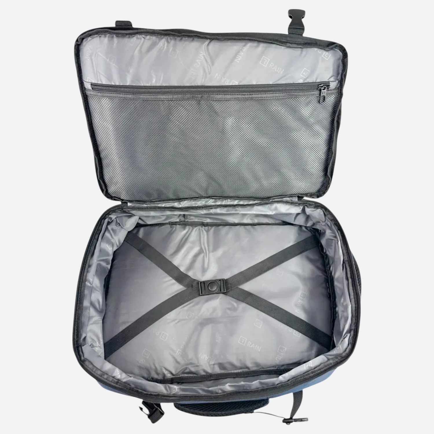 Επαγγελματικό σακίδιο πλάτης Rain γκρι αδιάβροχο με θήκη laptop και επέκταση χώρου RBP1060