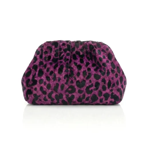 Sorena Handmade Γυναικεία Τσάντα Χειρός  Velvet SBBB-0014-AP01 Ματζεντα