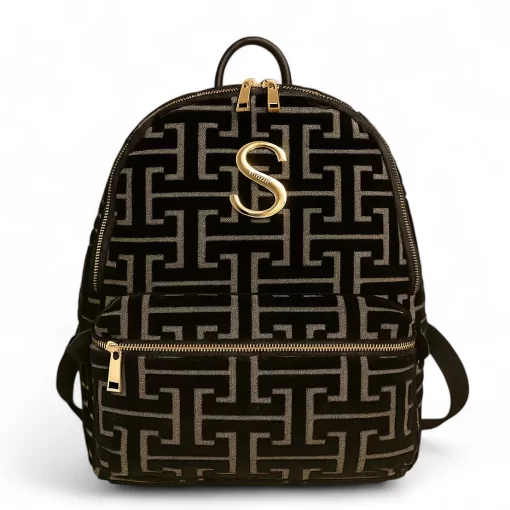 Sorena Handmade Γυναικείο Σακίδιο Πλάτης Andro SBBP-0002-0001 Μαύρο