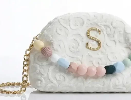 Sorena Handmade Γυναικεία Τσάντα Χειρός Oraiozili Mini SBSB-0075-0013 Εκρού