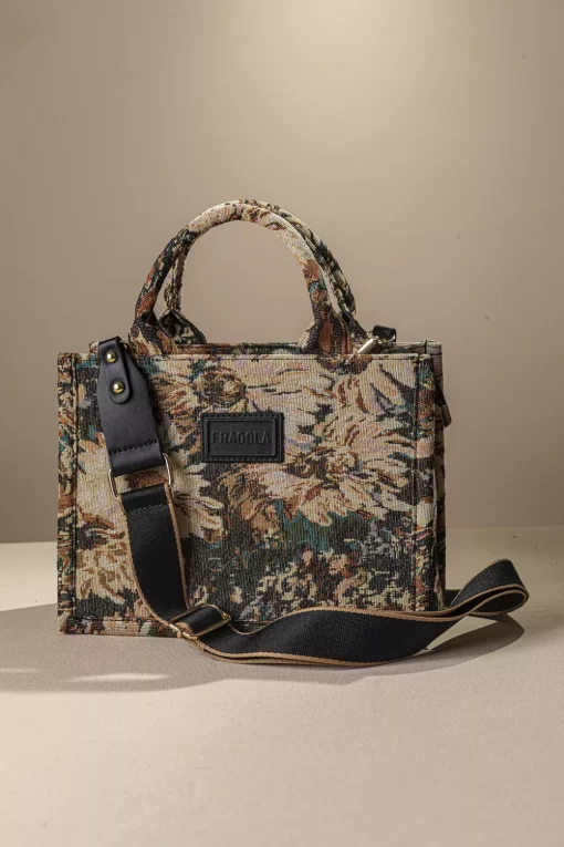 Γυναικεία Τσάντα Χειρός Χιαστί Fragola TEX-B114 Μαύρο