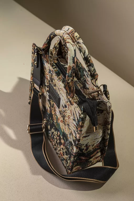 Γυναικεία Τσάντα Χειρός Χιαστί Fragola TEX-B114 Μαύρο