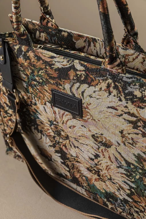 Γυναικεία Τσάντα Χειρός Χιαστί Fragola TEX-B115 Μαύρο