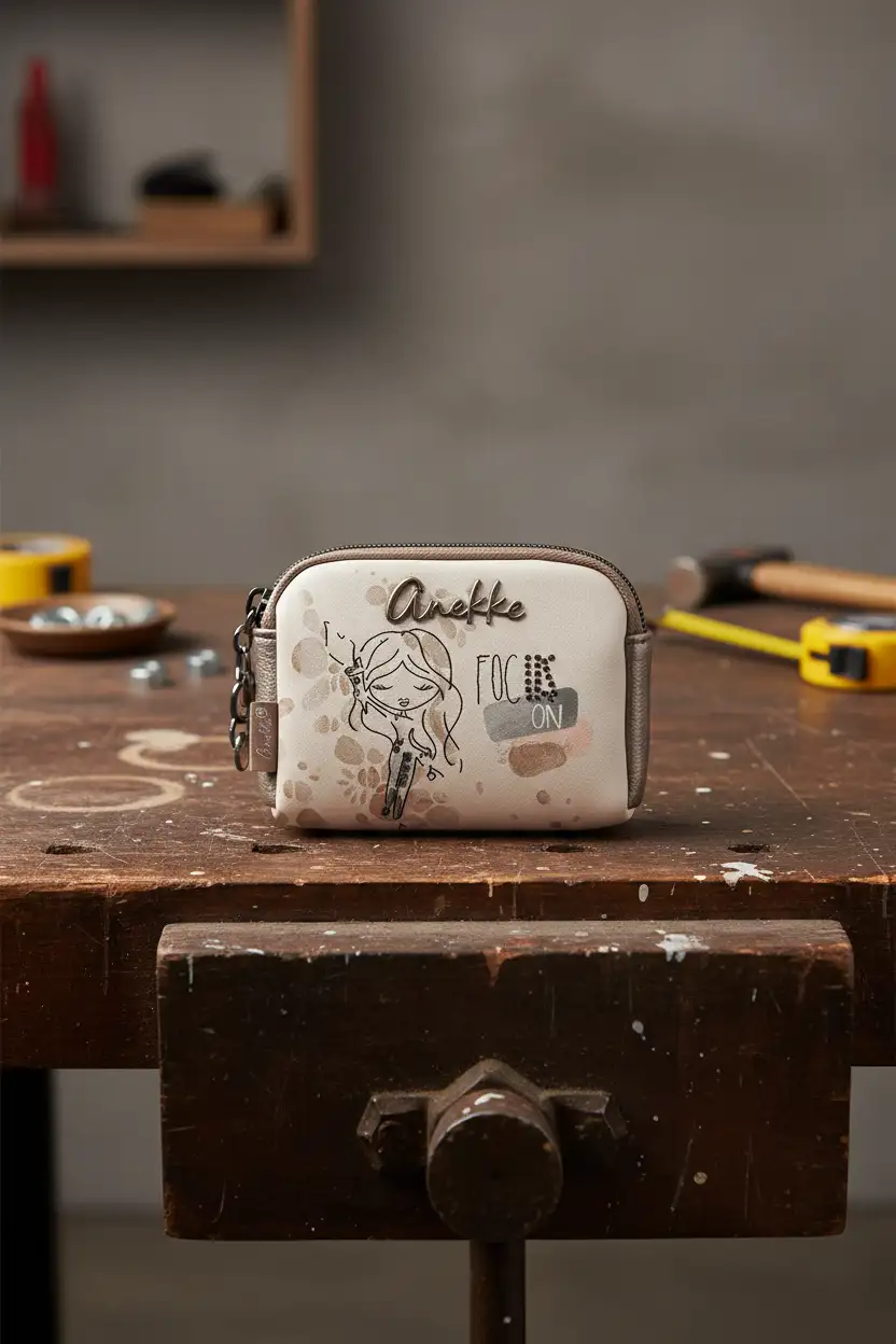 Ιδανικό για κέρματα/κάρτες όταν θες compact “θήκη” μέσα στην τσάντα.