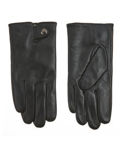 Verde Γάντια Ανδρικά Δερμάτινα One Size 20-0038 Μαύρο