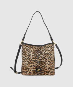 Γυναικεία Τσάντα Ώμου / Χιαστί Verde 16-8035 Animal print