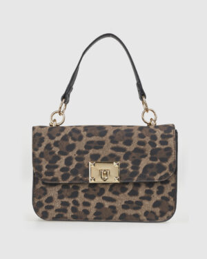 VERDE ΓΥΝΑΙΚΕΙΑ ΤΣΑΝΤΑ ΧΙΑΣΤΙ 16-0008184 ANIMAL PRINT ΚΑΦΕ