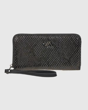 VERDE ΓΥΝΑΙΚΕΙΟ ΠΟΡΤΟΦΟΛΙ 18-0001553 ANIMAL PRINT ΜΑΥΡΟ