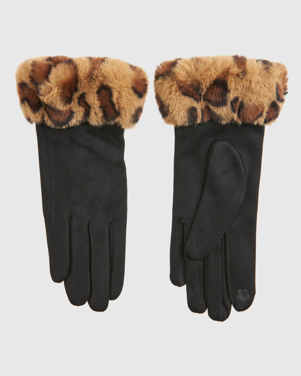 Verde Γυναικεια Γαντια 02-0000809 Μαυρο