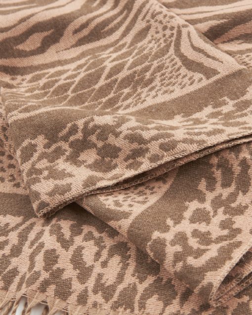 VERDE ΓΥΝΑΙΚΕΙΟ ΚΑΣΚΟΛ 06-0001334 ANIMAL PRINT ΠΟΥΡΟΥ