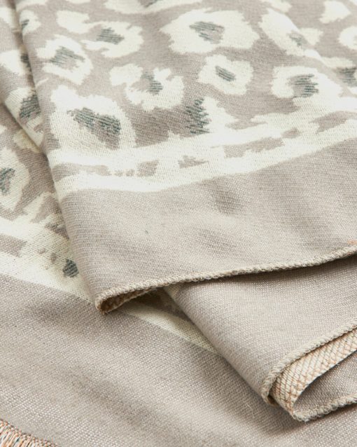 VERDE ΓΥΝΑΙΚΕΙΟ ΚΑΣΚΟΛ 06-0001336 ANIMAL PRINT ΕΚΡΟΥ