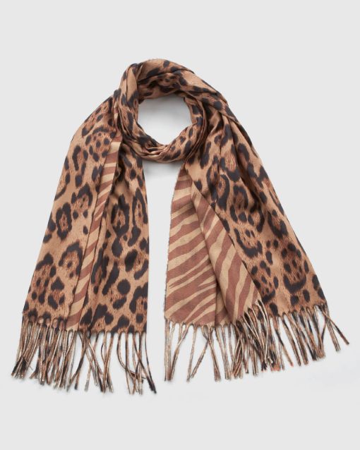 VERDE ΓΥΝΑΙΚΕΙΟ ΚΑΣΚΟΛ 06-0001341 ANIMAL PRINT