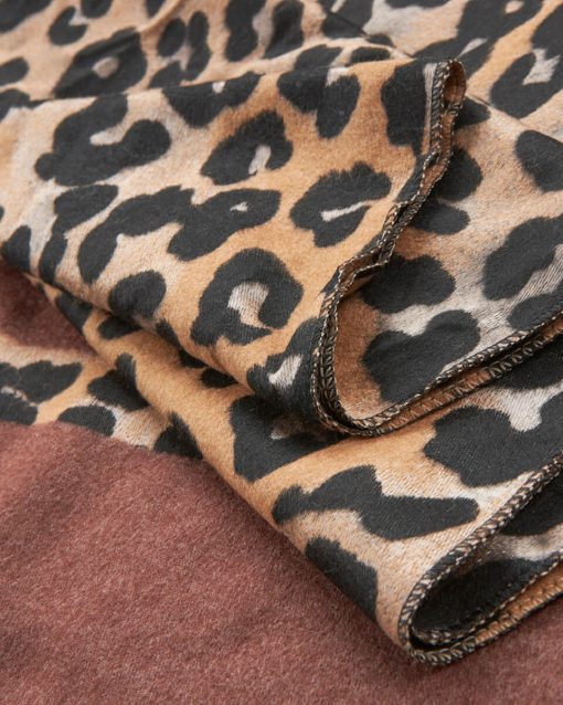 VERDE ΓΥΝΑΙΚΕΙΟ ΚΑΣΚΟΛ 06-0001342 ANIMAL PRINT ΚΑΦΕ